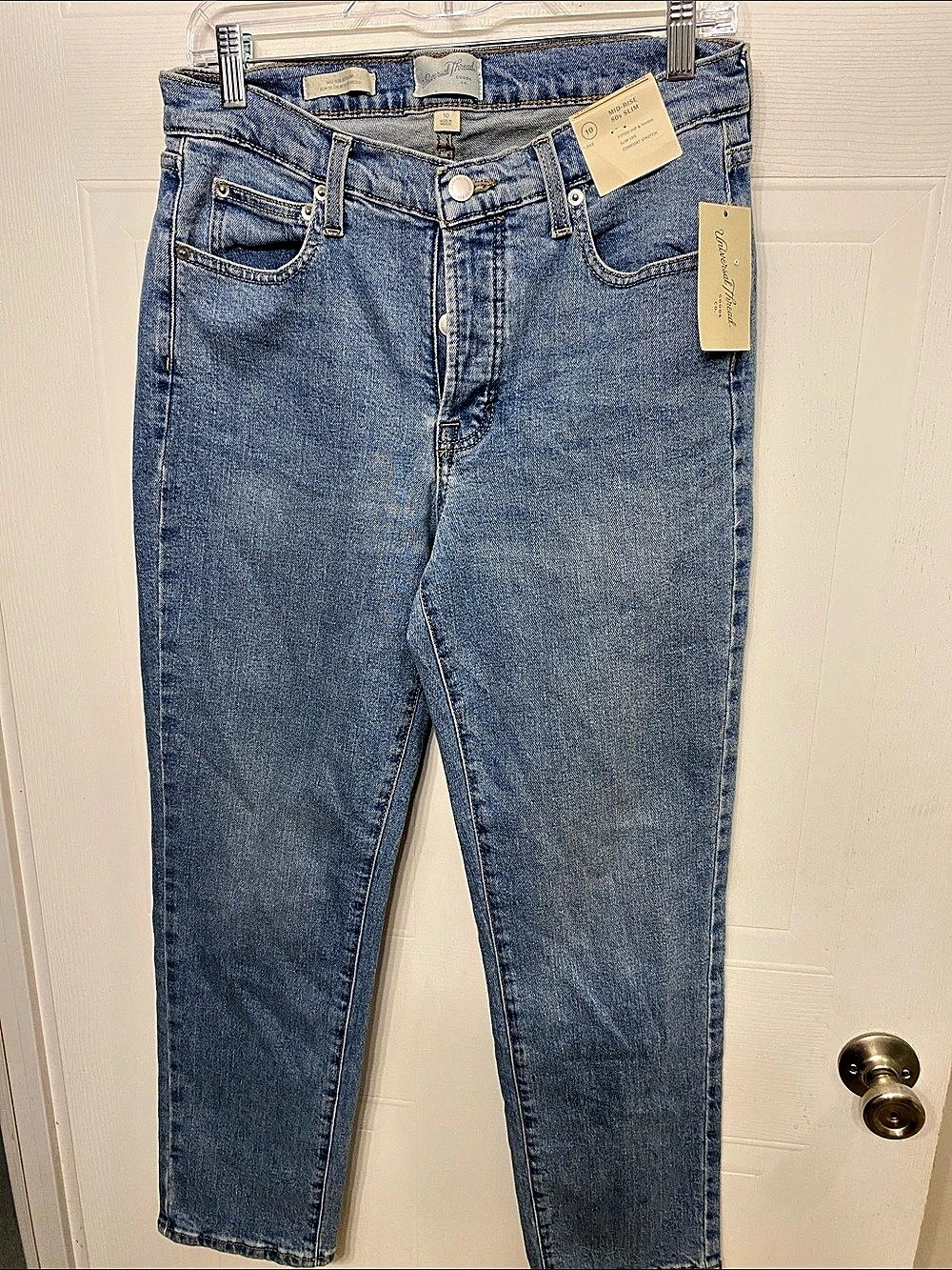 Universal Thread 80s Slim Mid-Rise Jeans Mid-Rise Size  10 NWT